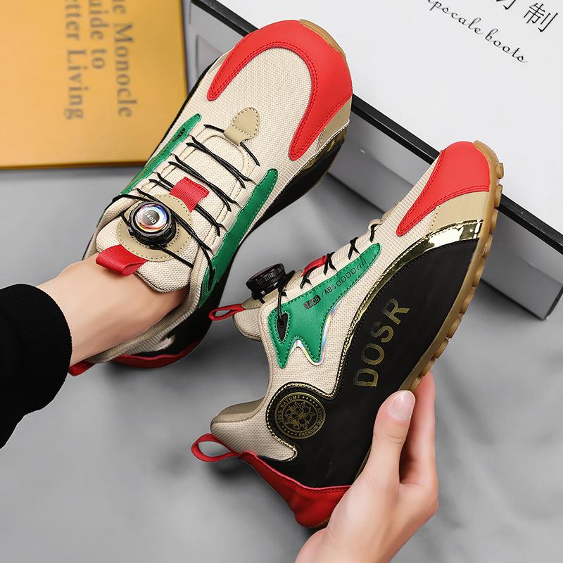 Turn Buckle Automatic Shoelace Tying Sneakers