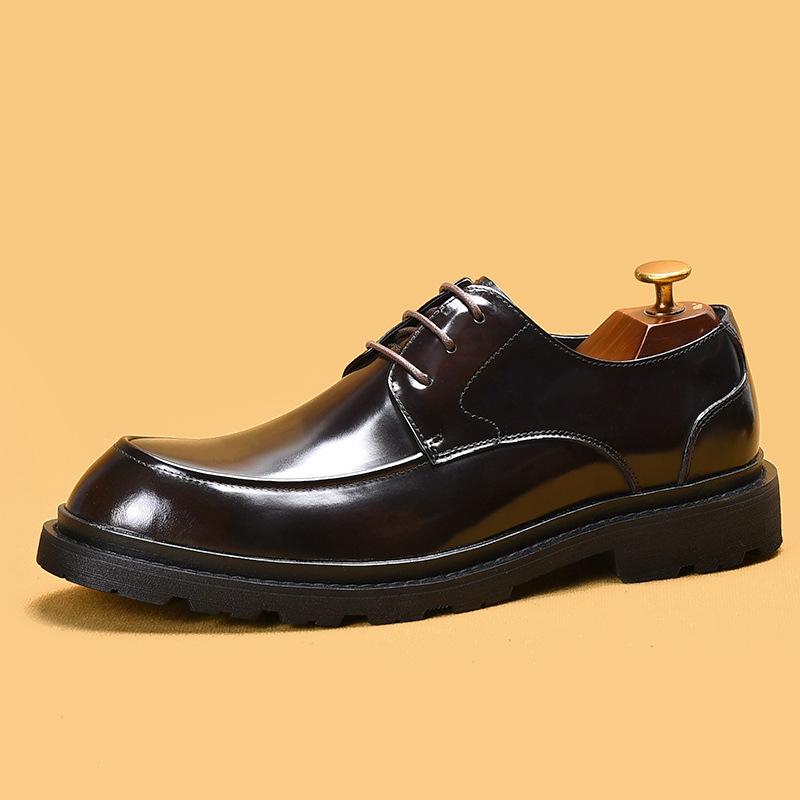 Patent Leather Shiny Business Shoes