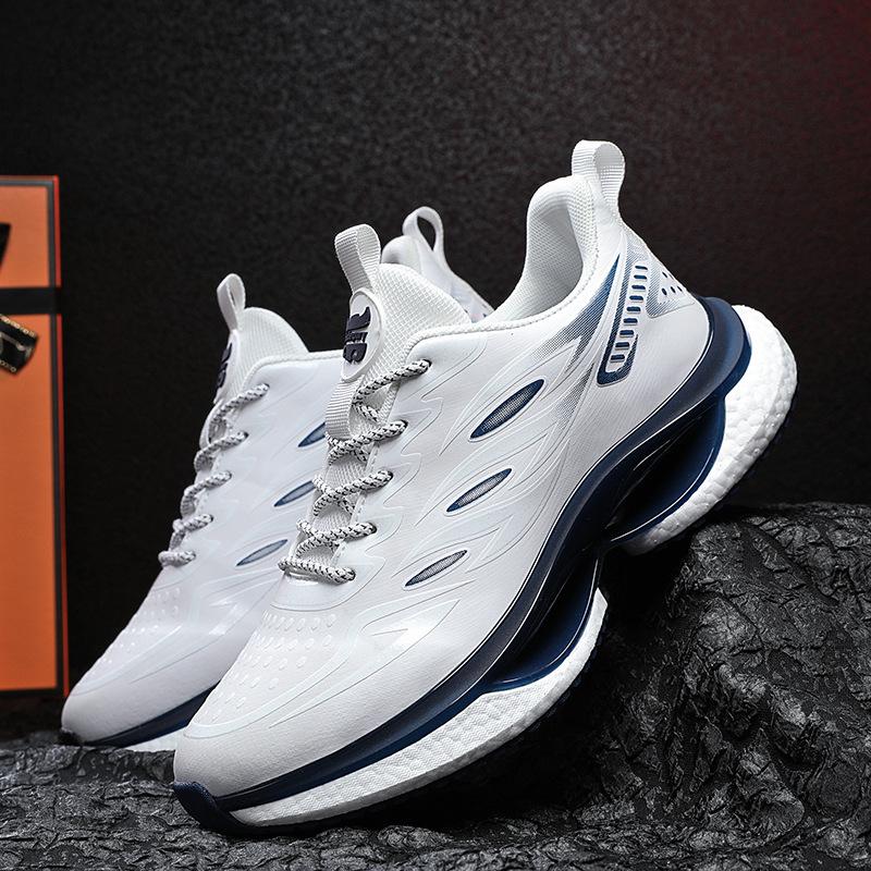Men's casual air-cushion soft-soled shock-absorbing ultra-light running shoes
