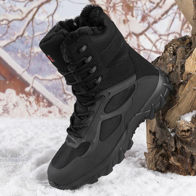 Men’s Winter Outdoor Insulated Warm Snow Boots Work Boots