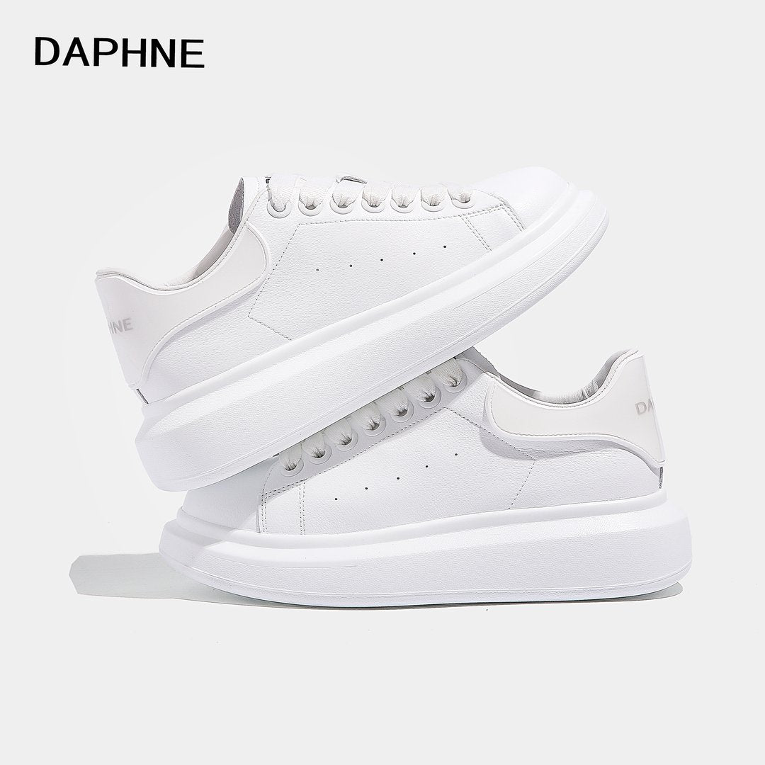 Women's casual thick bottom sneakers small white shoes