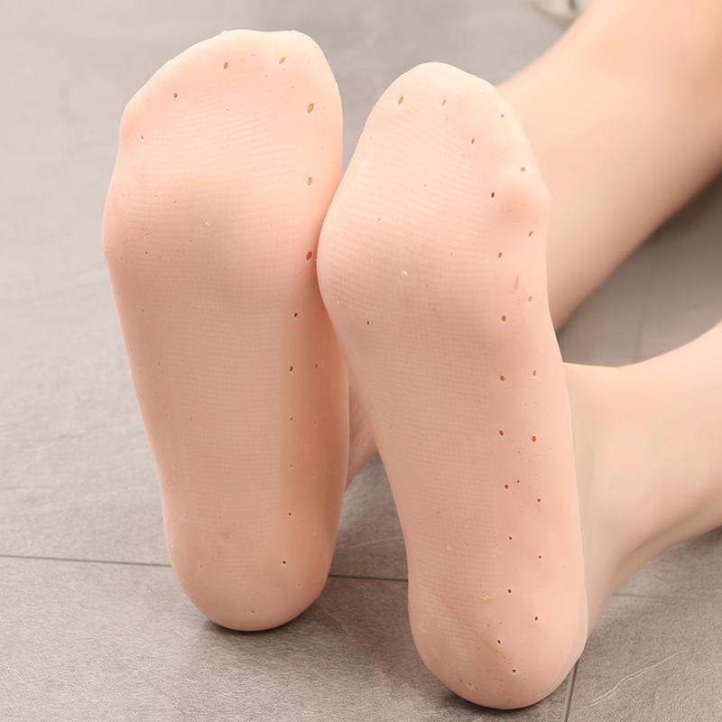 <transcy>Calcetines de silicona para pies suaves</transcy>