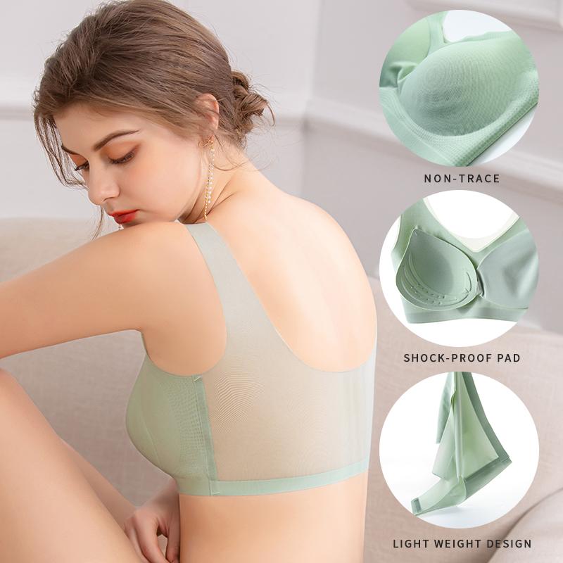 Ultra-thin Seamless Bras For Women Underwear Sexy Lace Brassiere (S-7XL)