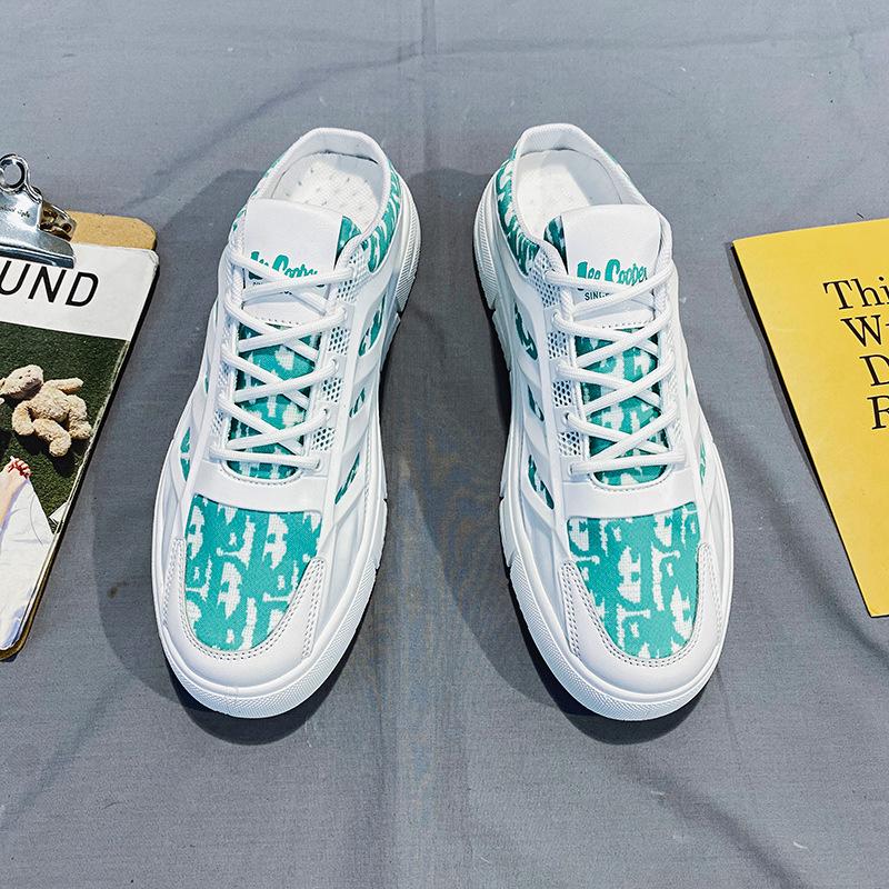 J'ADORE DDIIOORR Embroidered Breathable Slip-on Slip-on Half-Shoe