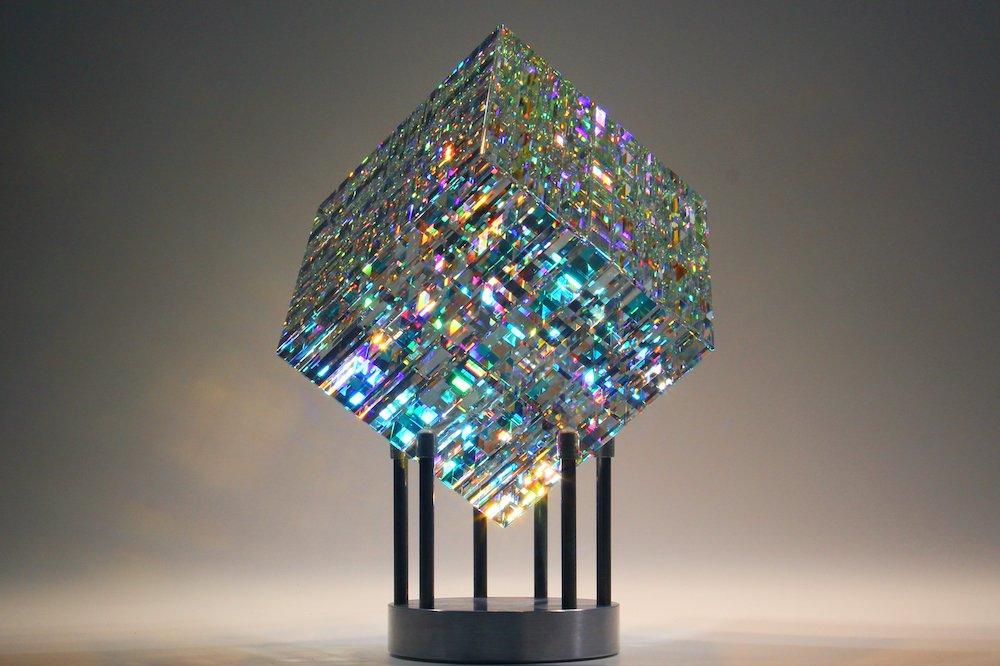 Fantasy magic chroma cube art decoration ornaments